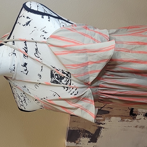 Halter Striped Maxi Dress - Picture 2 of 6